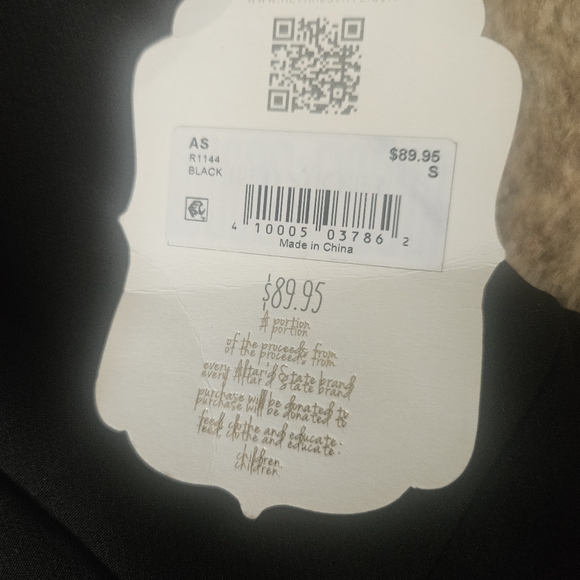 Altar'd State Feather Jumpsuit New - Picture 2 of 4